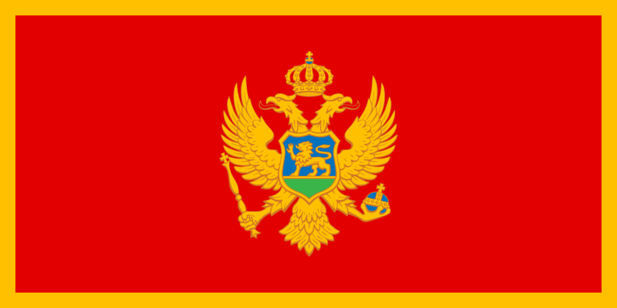Banner of Republic of Montenegro Banner of Republic of Montenegro