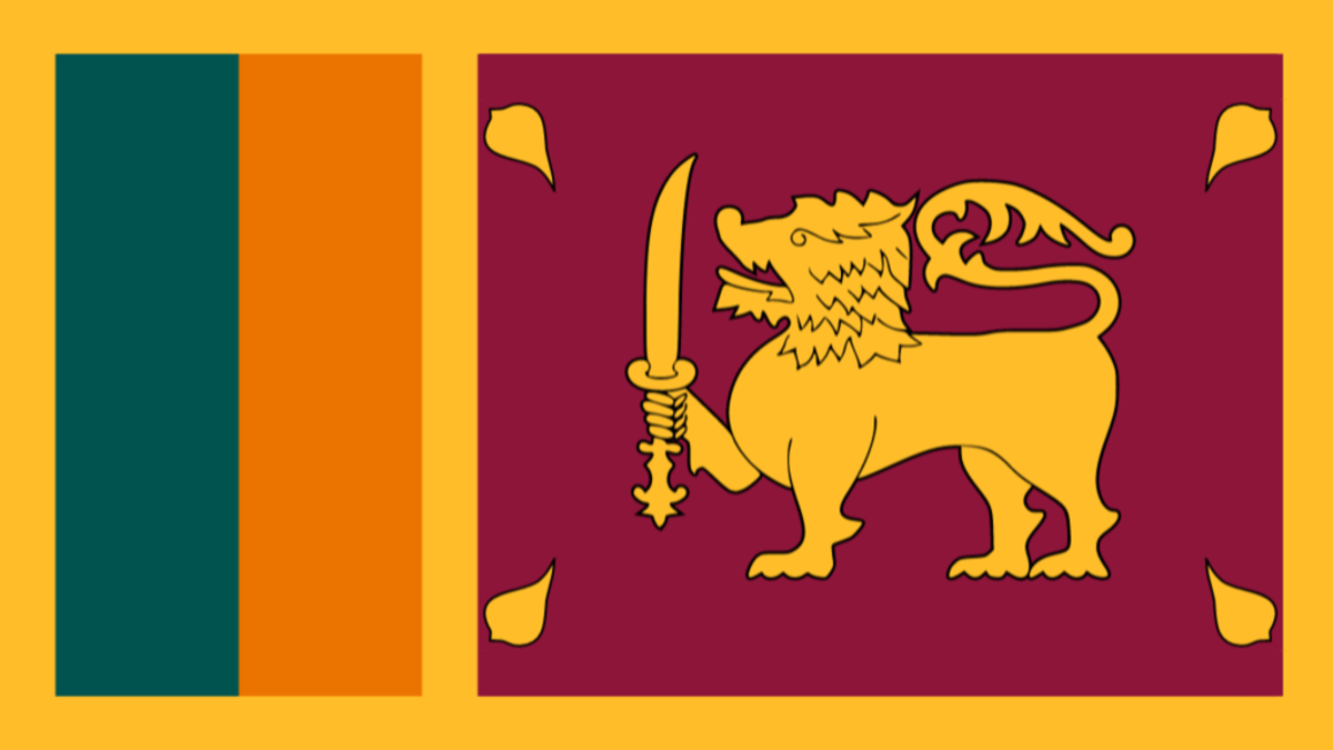Banner of Democratic Socialist Republic of Sri Lanka Banner of Democratic Socialist Republic of Sri Lanka