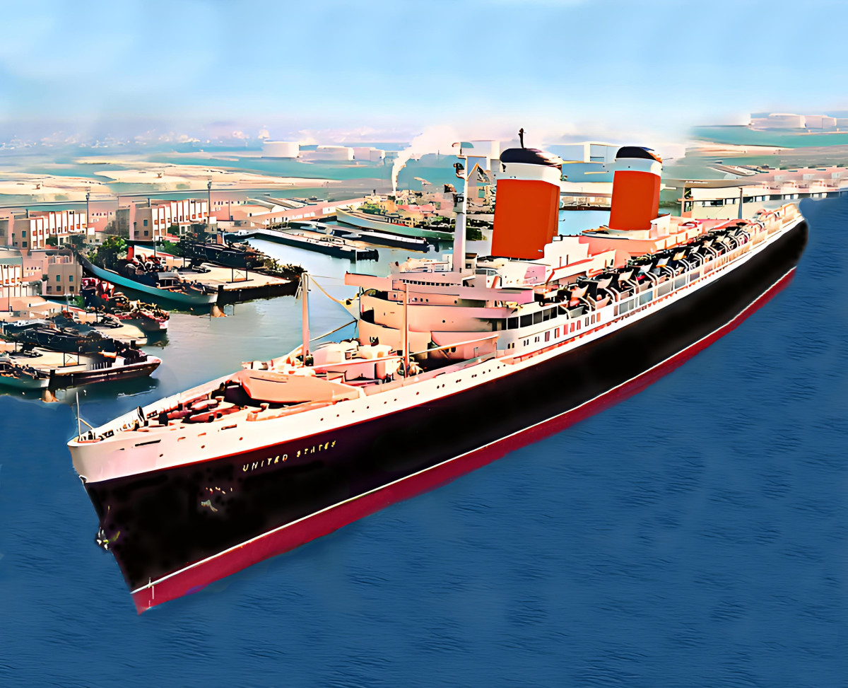 A Magic Journey on the SS United States, Flagship of the United States ...
