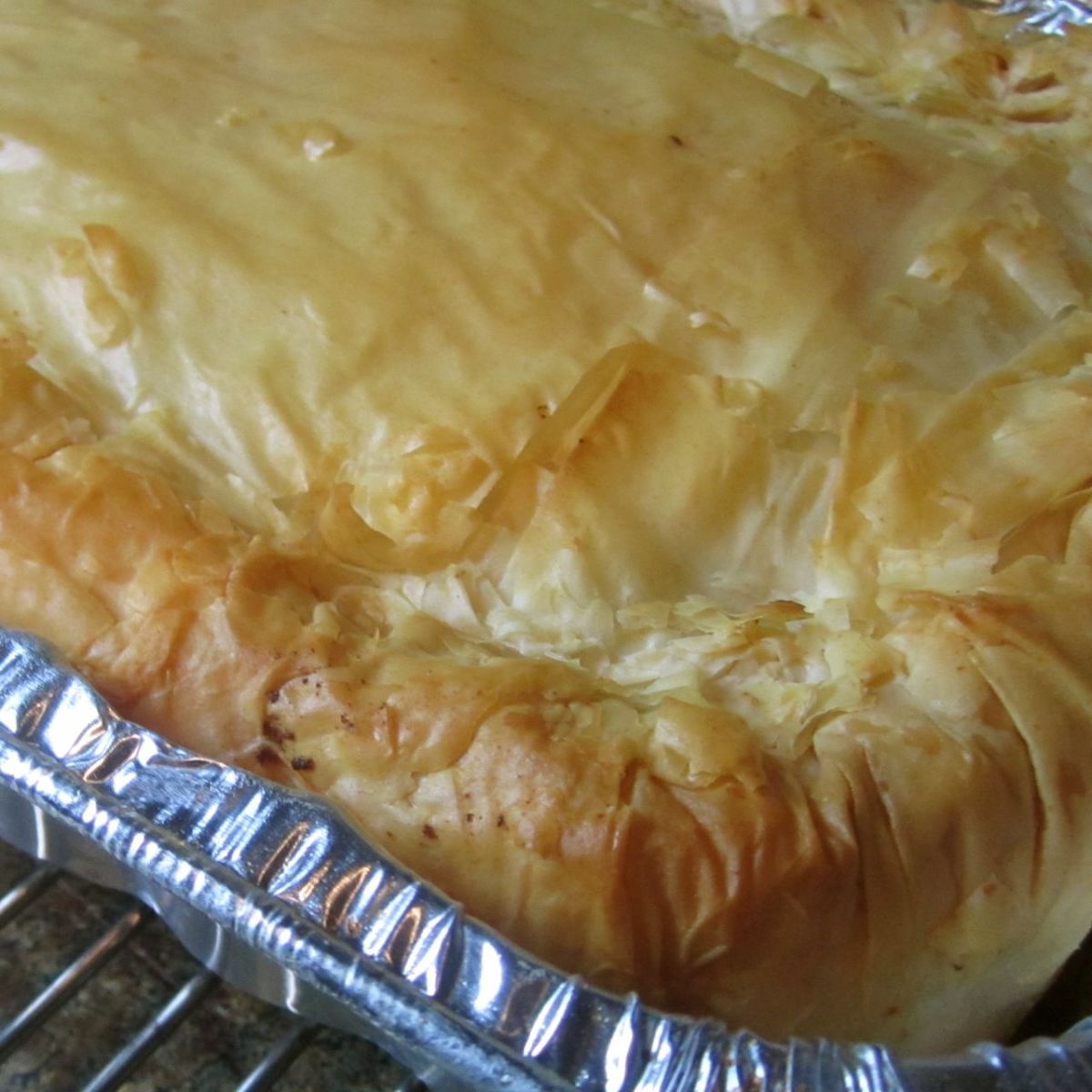 Easy Spanakopita  (Greek Spinach Pie)