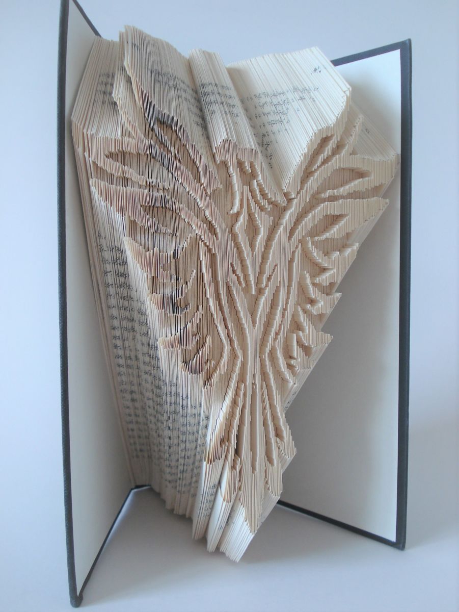 Book Page Fold Art - HubPages
