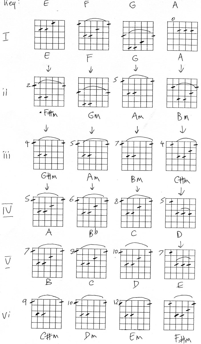 Guitar Lesson, Playing Songs and Barre Chords