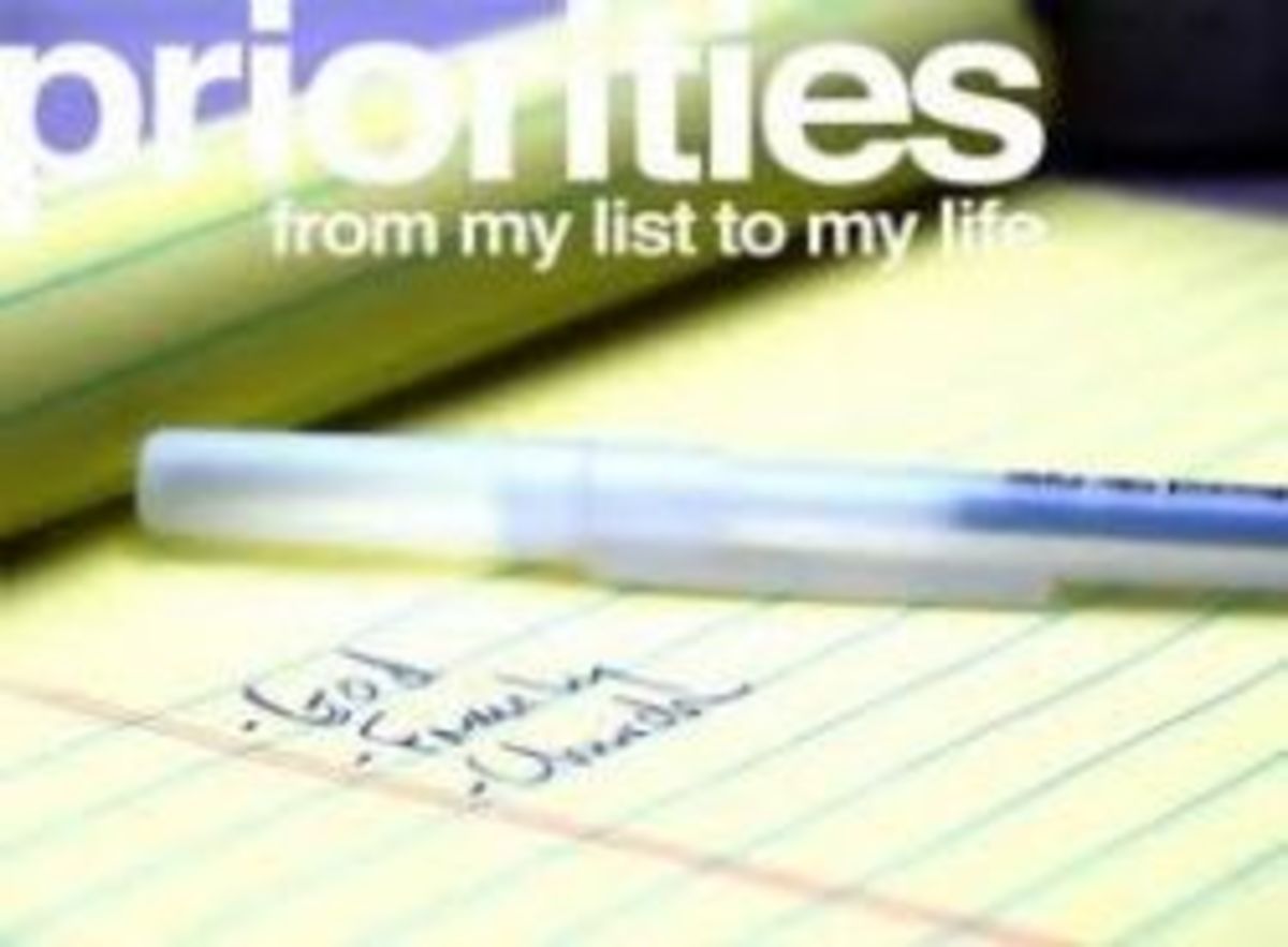 What are your priorities?