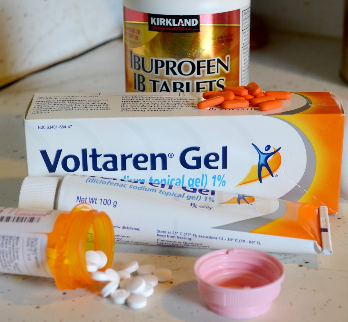 Ultram, Voltaren gel and Ibuprofen are three of the most common medications used to treat rheumatoid arthritis. Ultram, Voltaren gel and Ibuprofen are three of the most common medications used to treat rheumatoid arthritis.