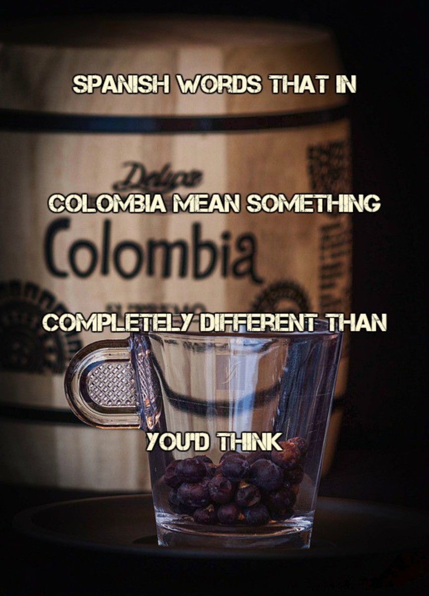 Spanish Words That in Colombia Mean Something Completely Different Than You’d Think