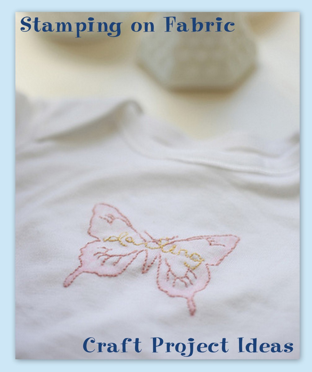 Stamping on Fabric Craft Project Ideas