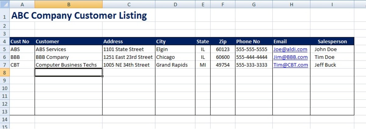 Using VLOOKUP in Microsoft Excel