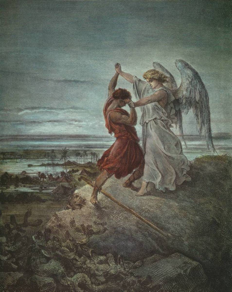 Man and Angels