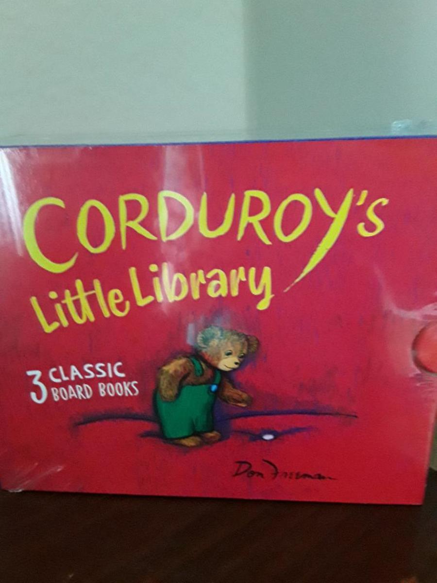 Favorite Bear Corduroy in Collection of 3 Board Books for Young Readers