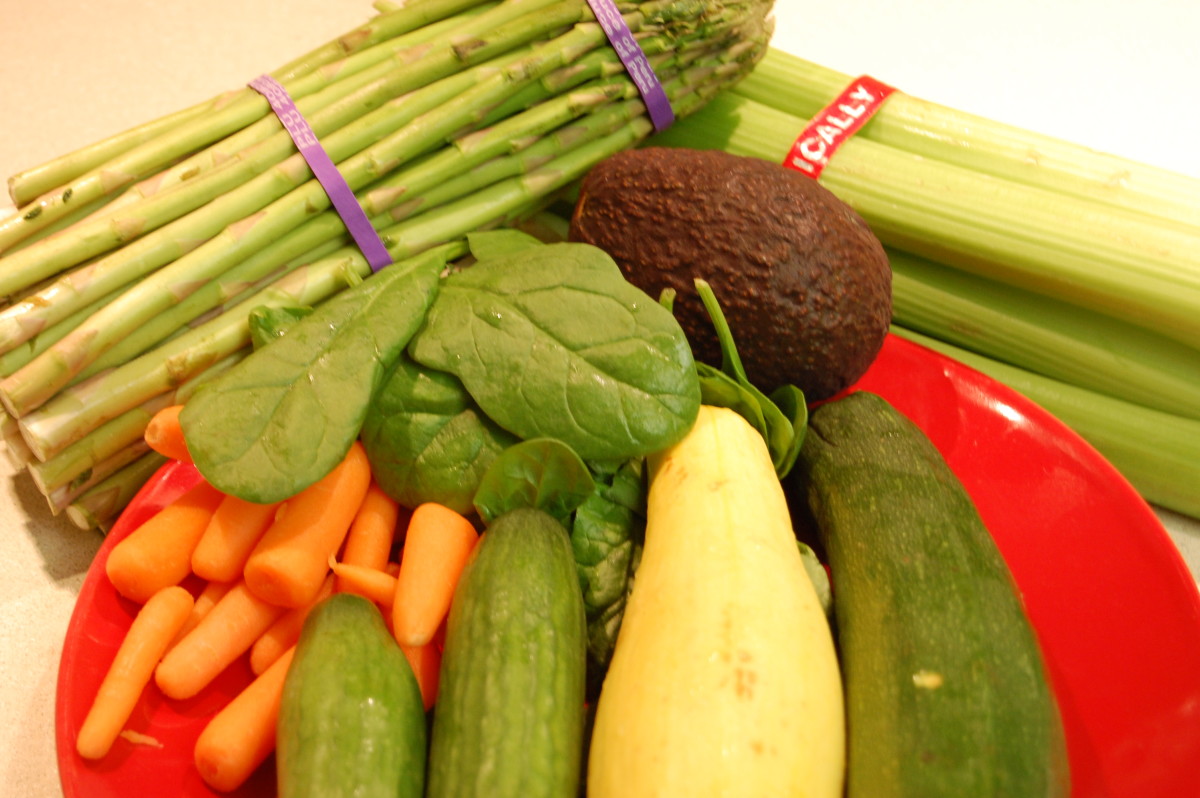 Top Ten Antioxident Vegetables and Fruits