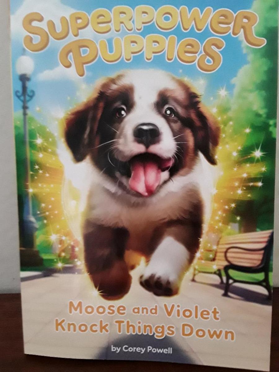 Puppies With Superpowers in Delightful Collection of 4 Stories in Chapter Book Form