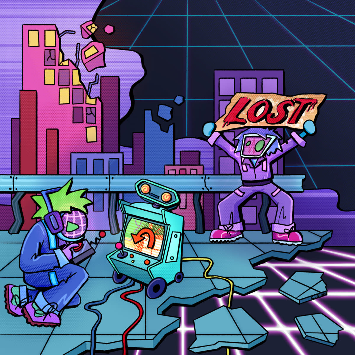 Synth Single Review: “Lost’’ by The Arcade Kids & LAU