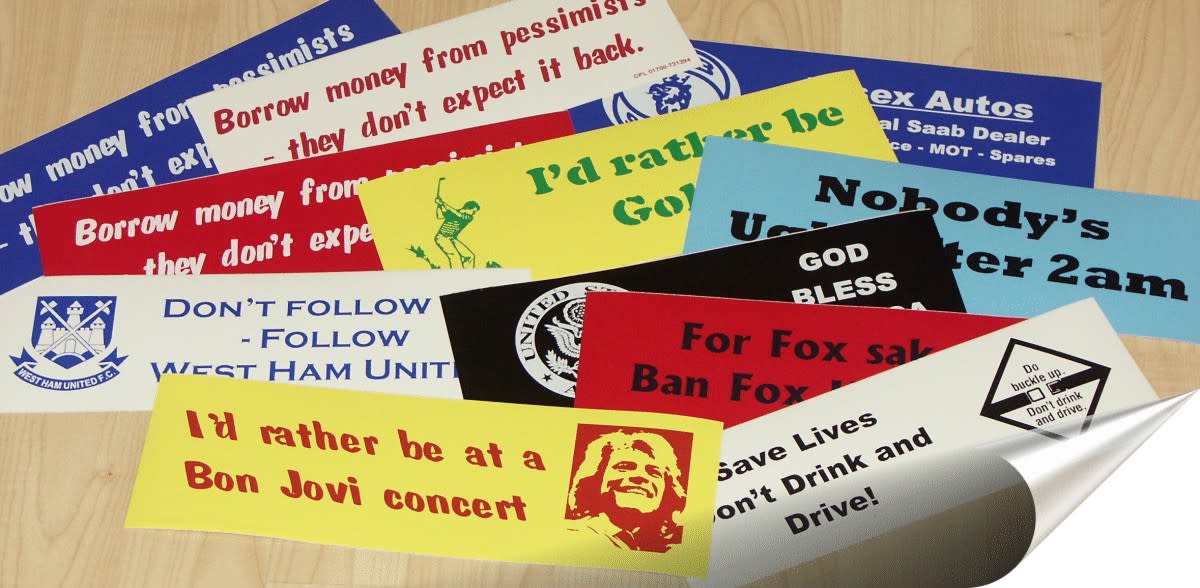 Bumper Sticker Sayings