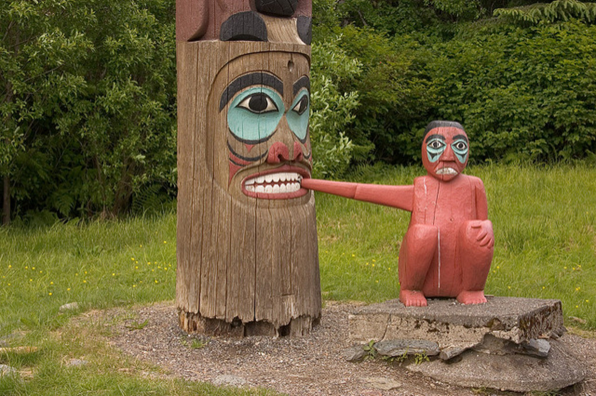 Ketchikan, Alaska for Totem Poles and Cedar Pole Culture