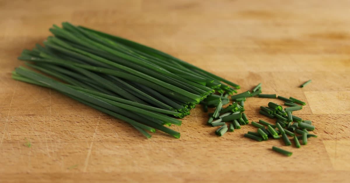 My Home Gardening-Cooking and Preparing Meals With Chives From The Garden