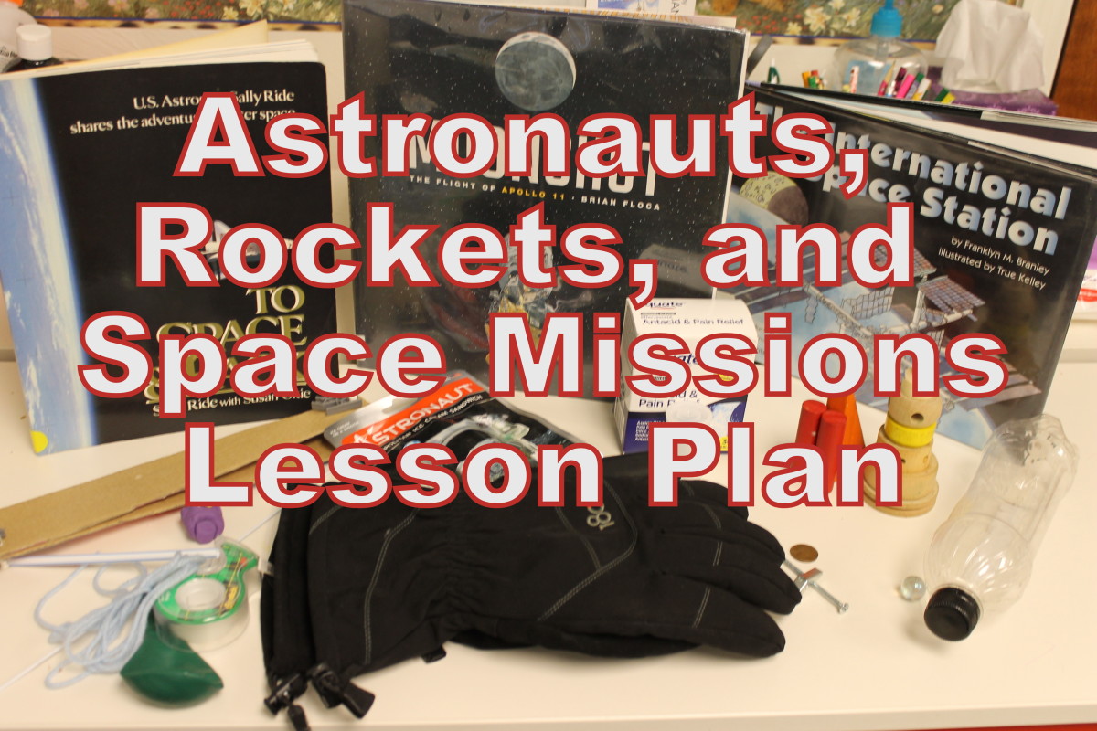 Astronauts, Rockets, and Space Ships Hands-on STEM Lesson Plan