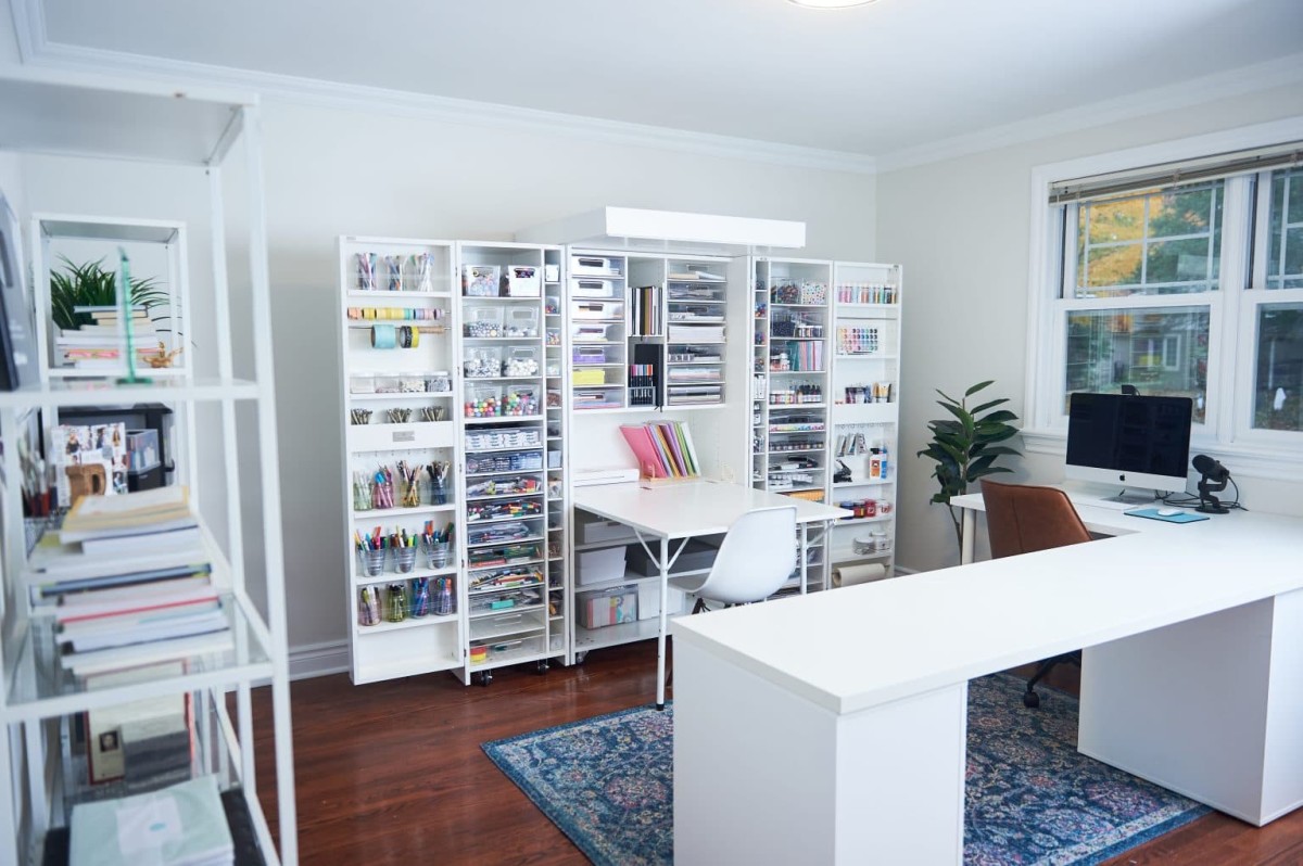 Organizing and Storing Art Supplies