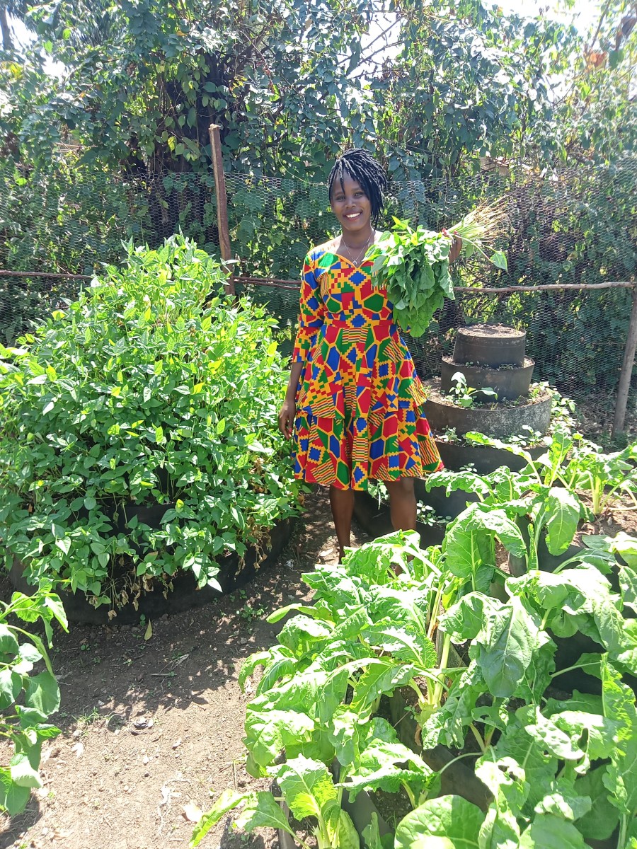 Meet Carren Jobita- How I Built a Company out of African Leafy Vegetables/Shrubs