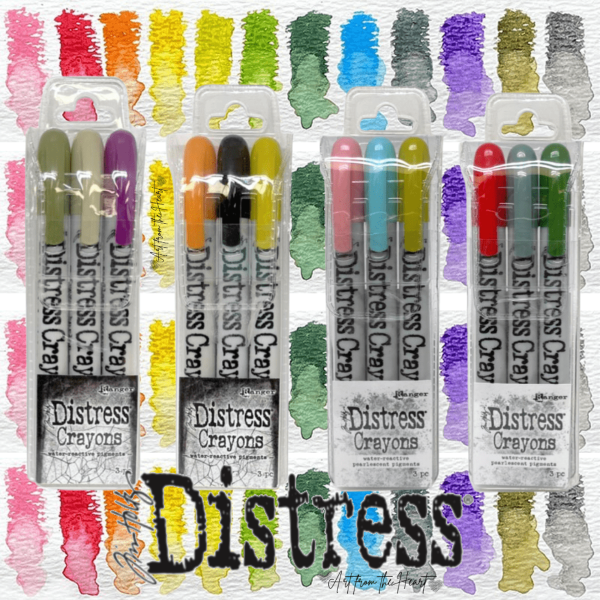 Distress Crayons-Tips And Ideas