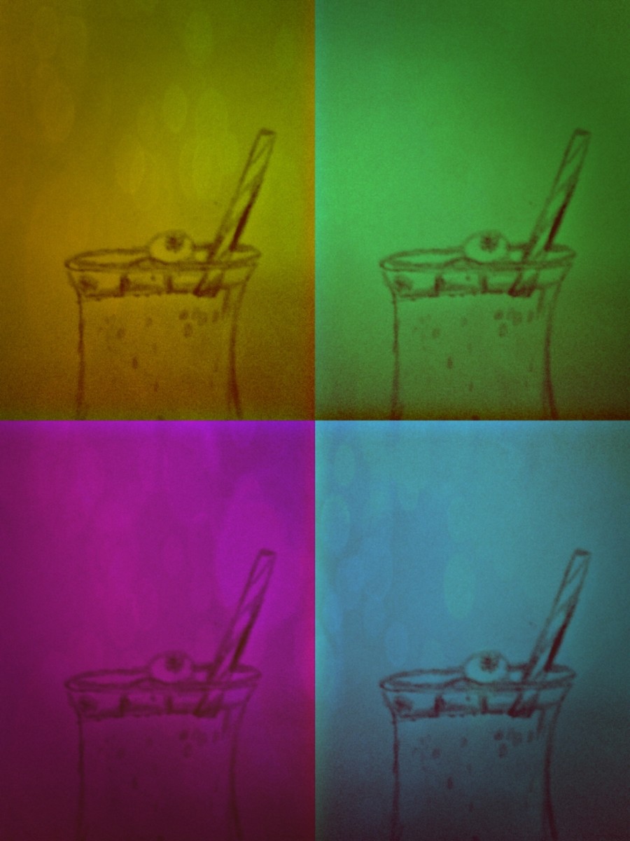Healthy Yummy Blueberry Milkshake