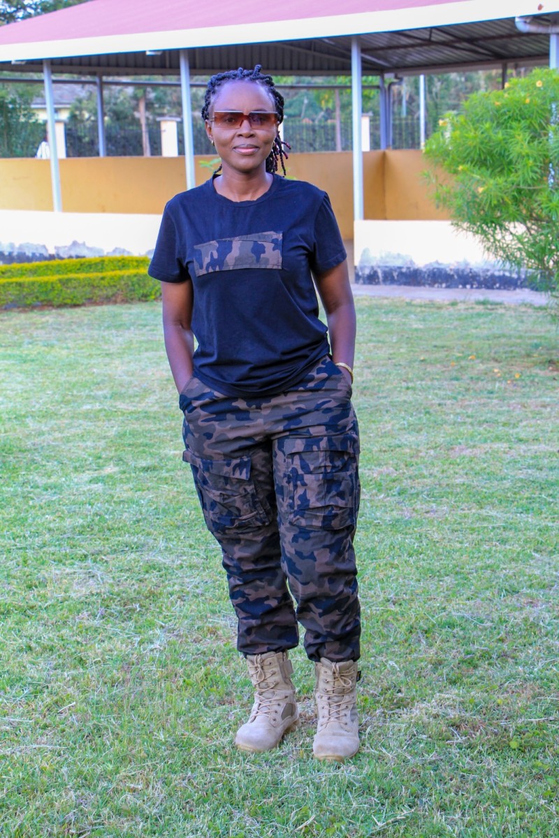 Meet Queen Elizabeth- Talented Kenyan Police Officer Changing Society Through Exceptional Artwork.