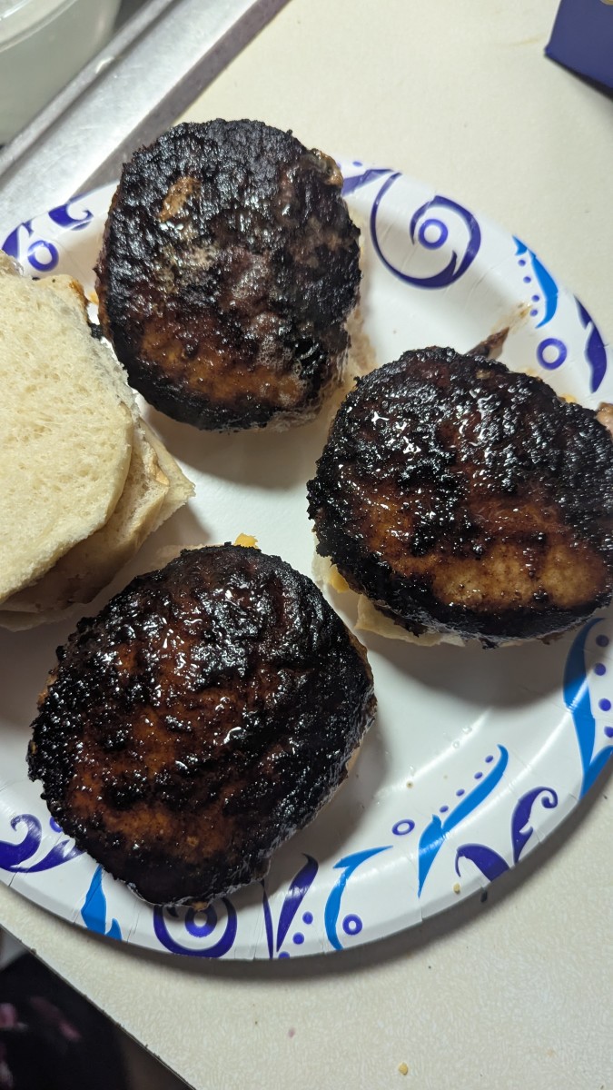 Butterball Turkey Burgers - Freezer to Frying Pan - no Thaw