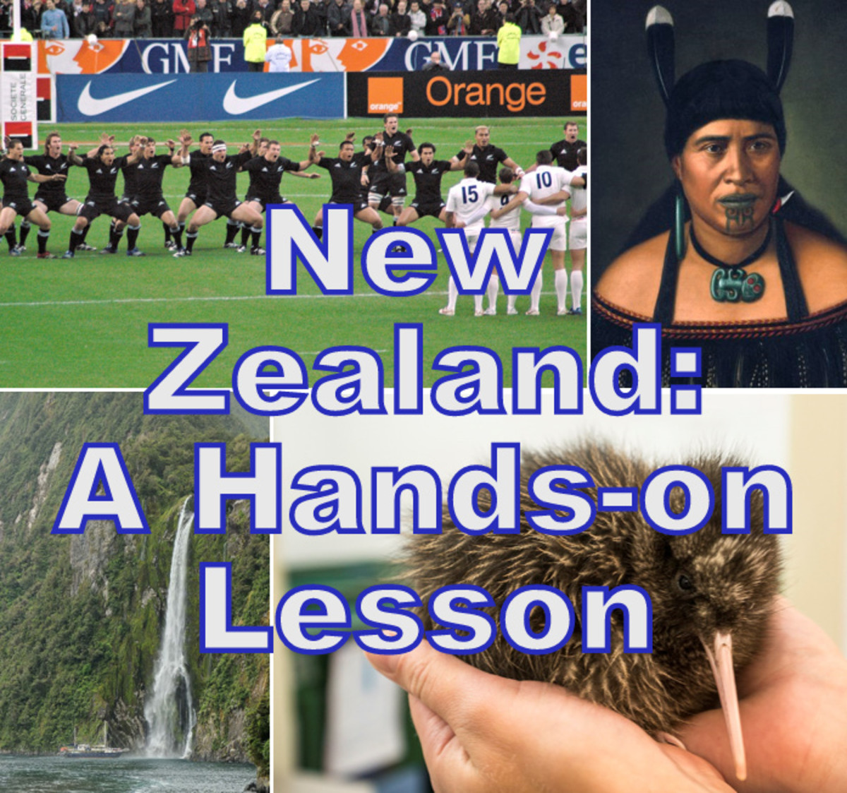 New Zealand: Kiwi, Maori, and Pavlova: A Hands-on Lesson