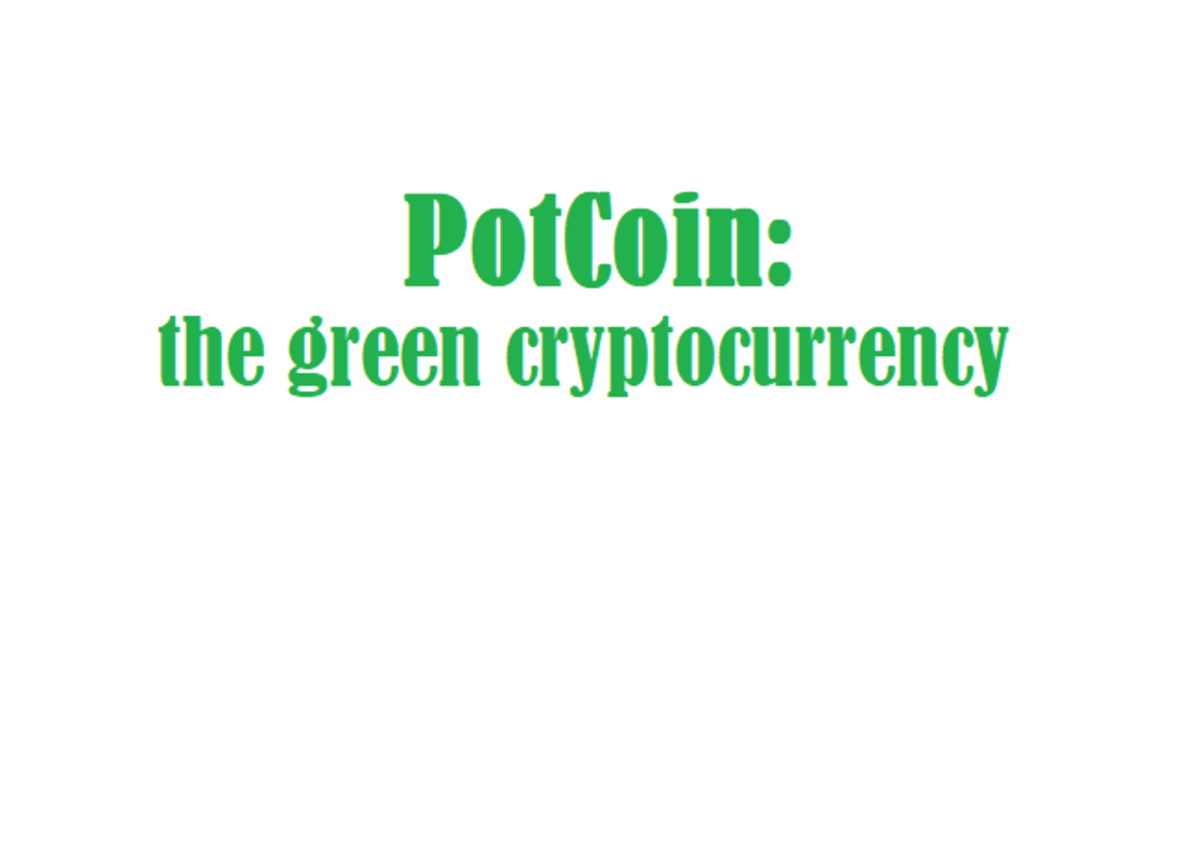 PotCoin: The Green Cryptocurrency
