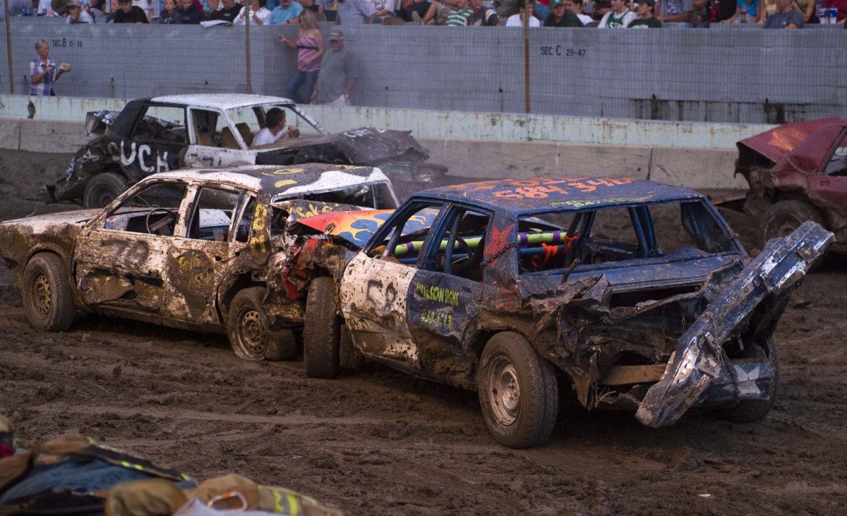 Demolition Derby: My First Experience Driving in Crash Racing