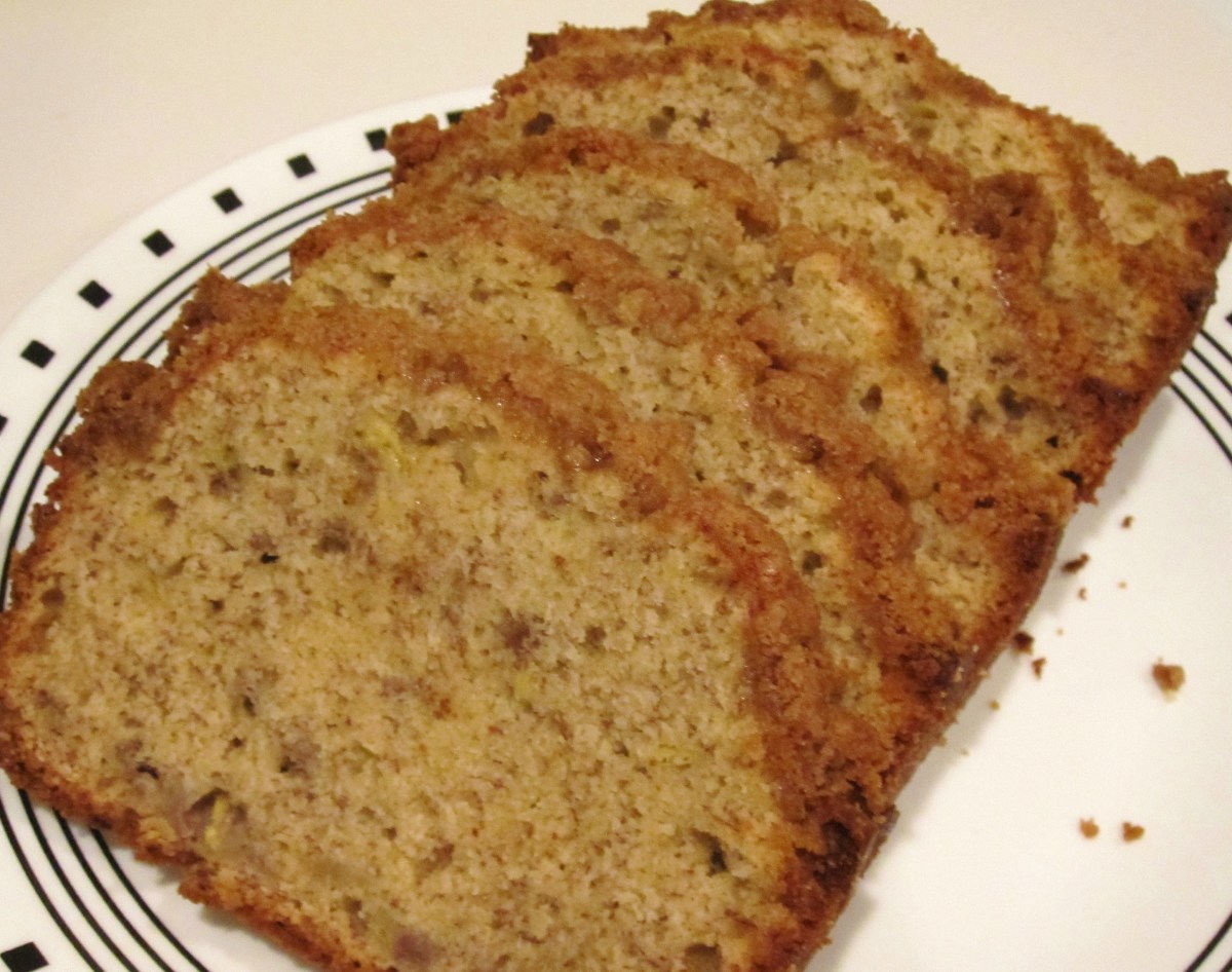 Banana Bread Recipe With Crumb Topping
