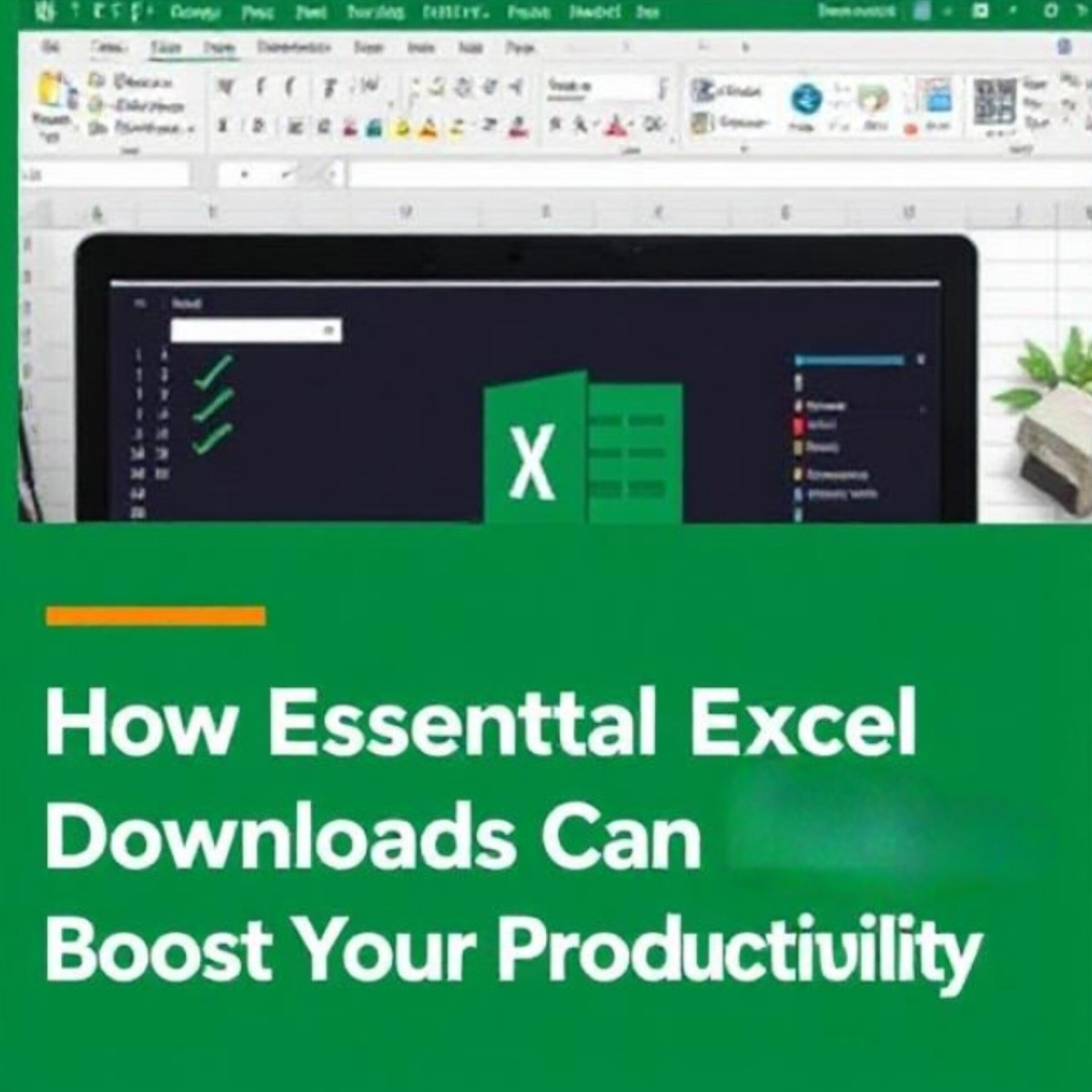How Essential Excel Downloads Can Boost Your Productivity