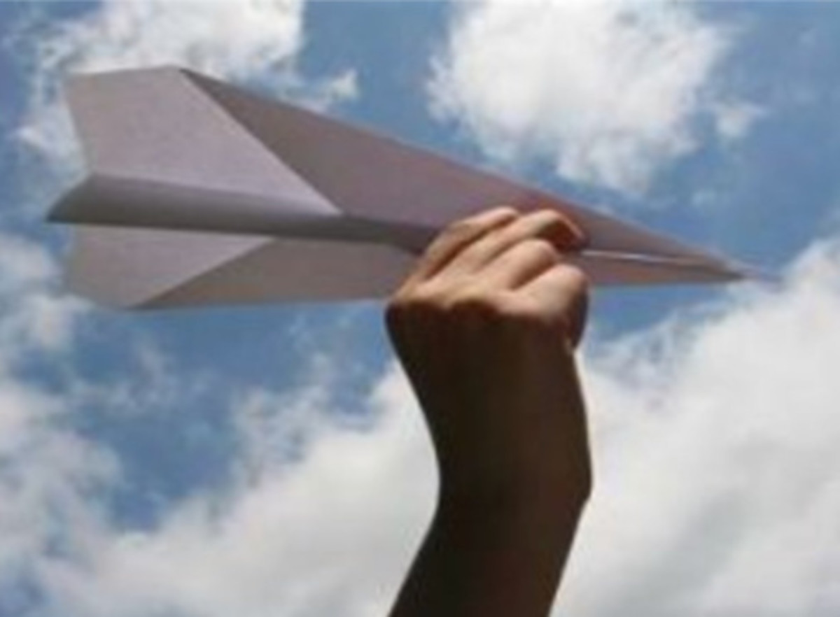 Paper Airplanes & The Four Forces of Flight Lesson