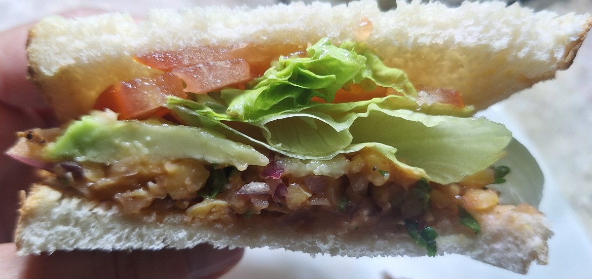 Chickpea Zingwich