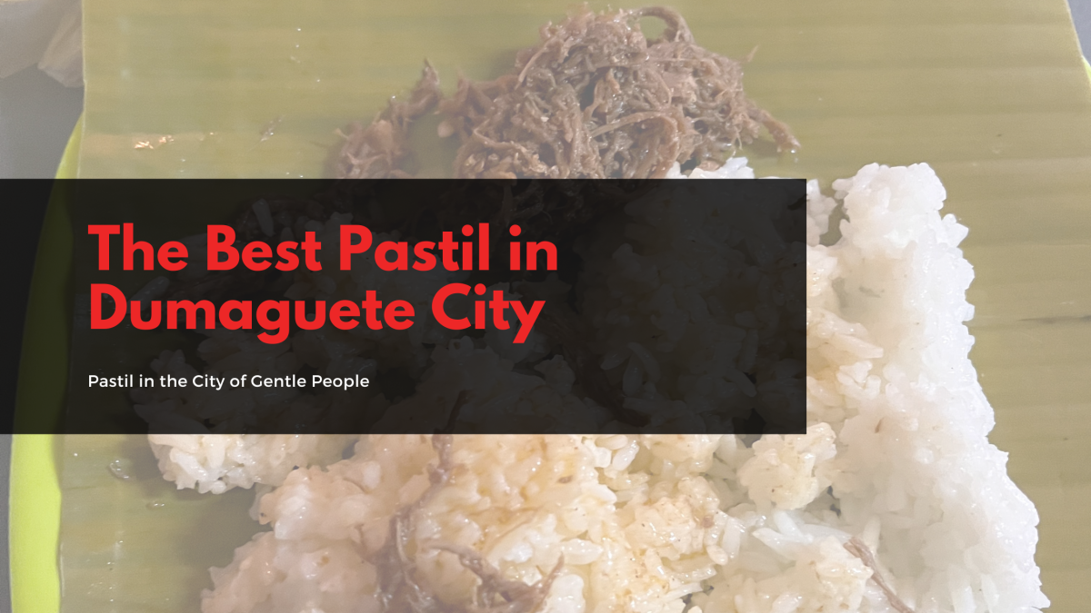 The Best Pastil in Dumaguete City