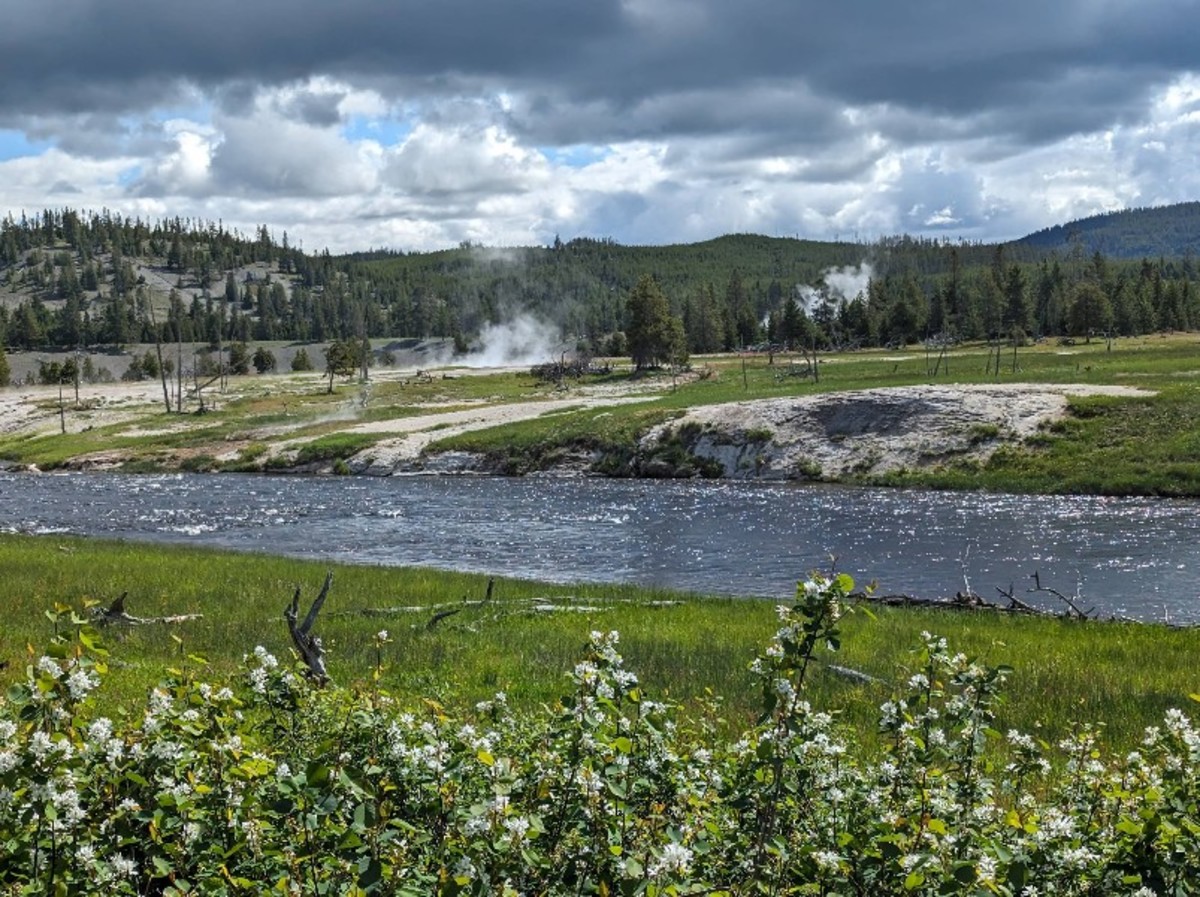 Hiking Journey Through Yellowstone National Park