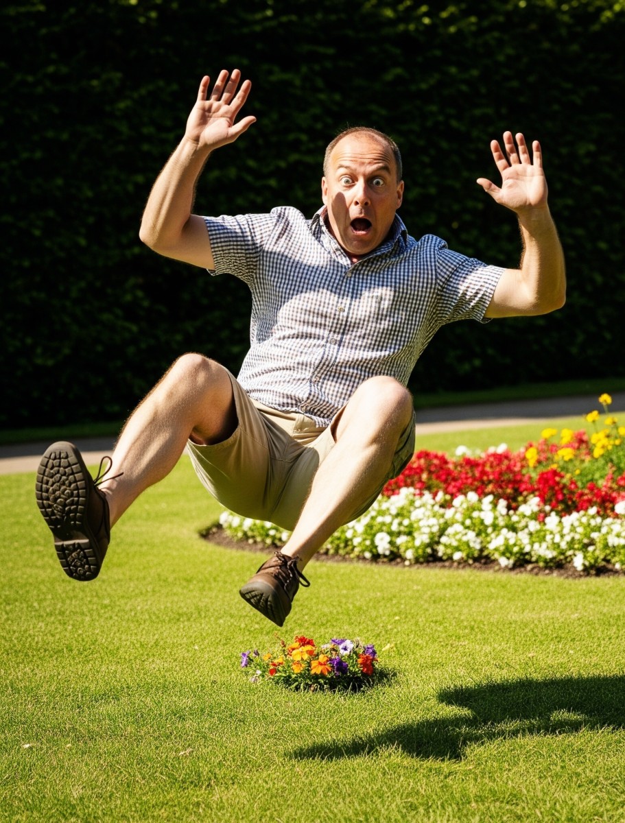 He Did Plummet!