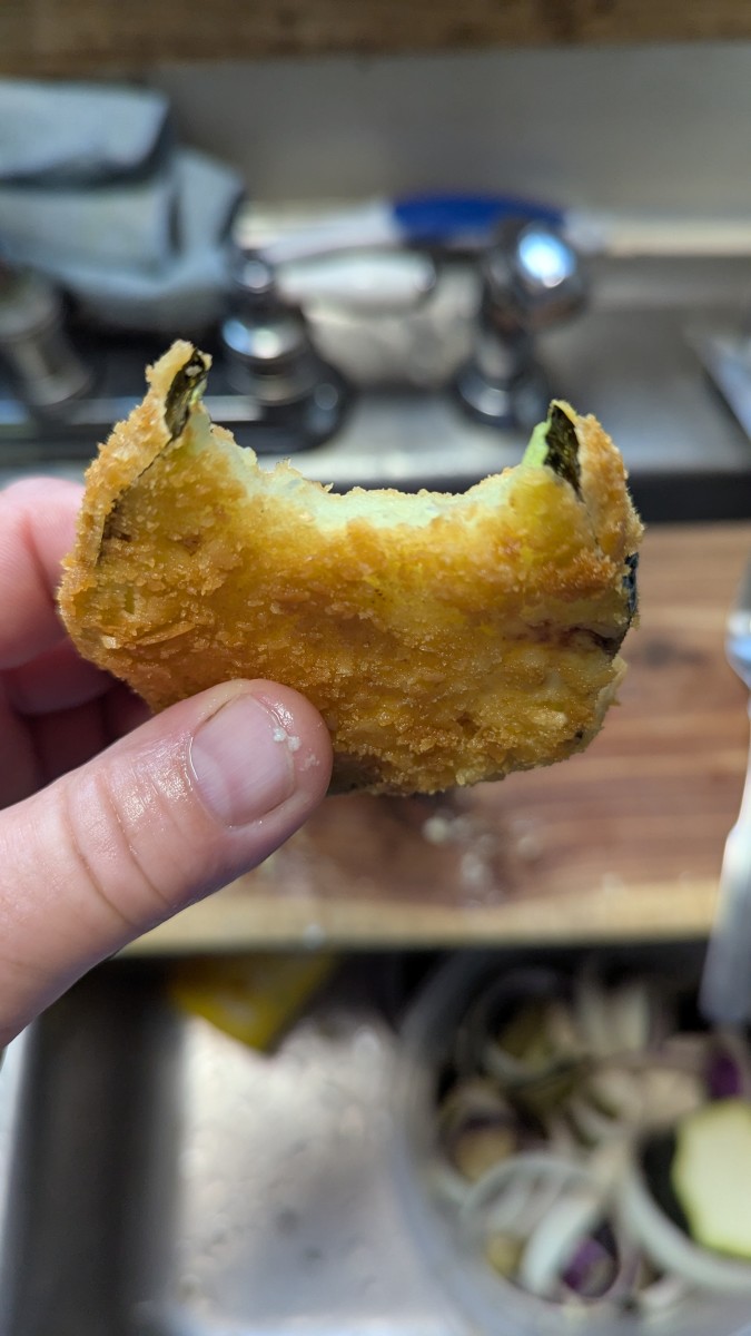 Zucchini - Deep Fried like Eggplant
