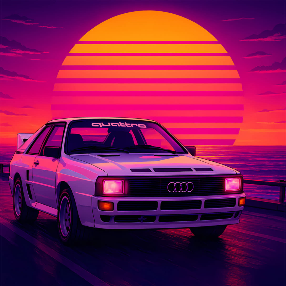 Synth Single Review: “Quattro’’ by Chroma Glow, Alex Boychuk & networkonline