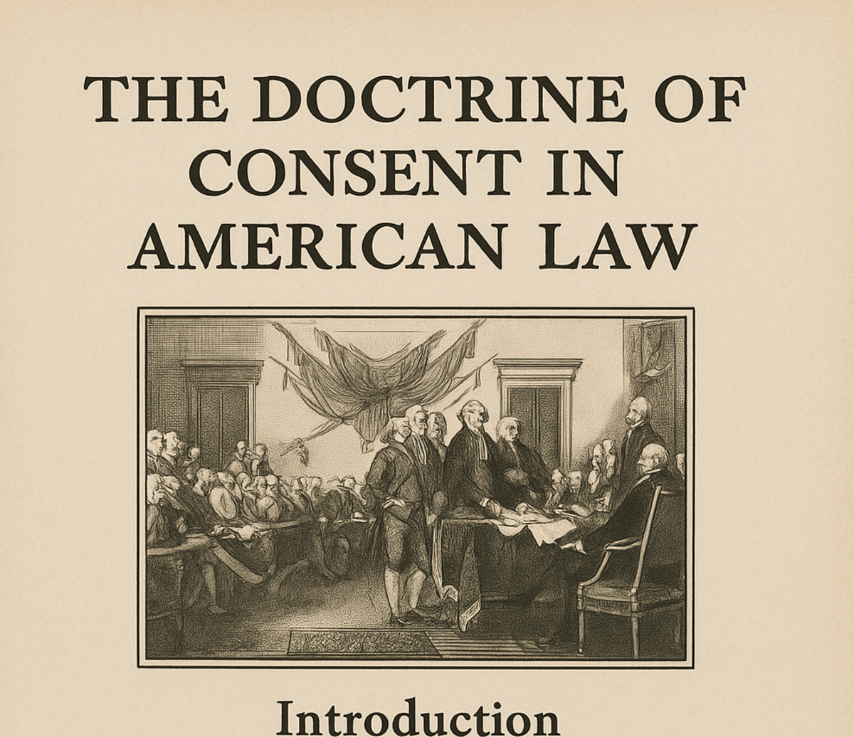 The Doctrine of Consent in American Law