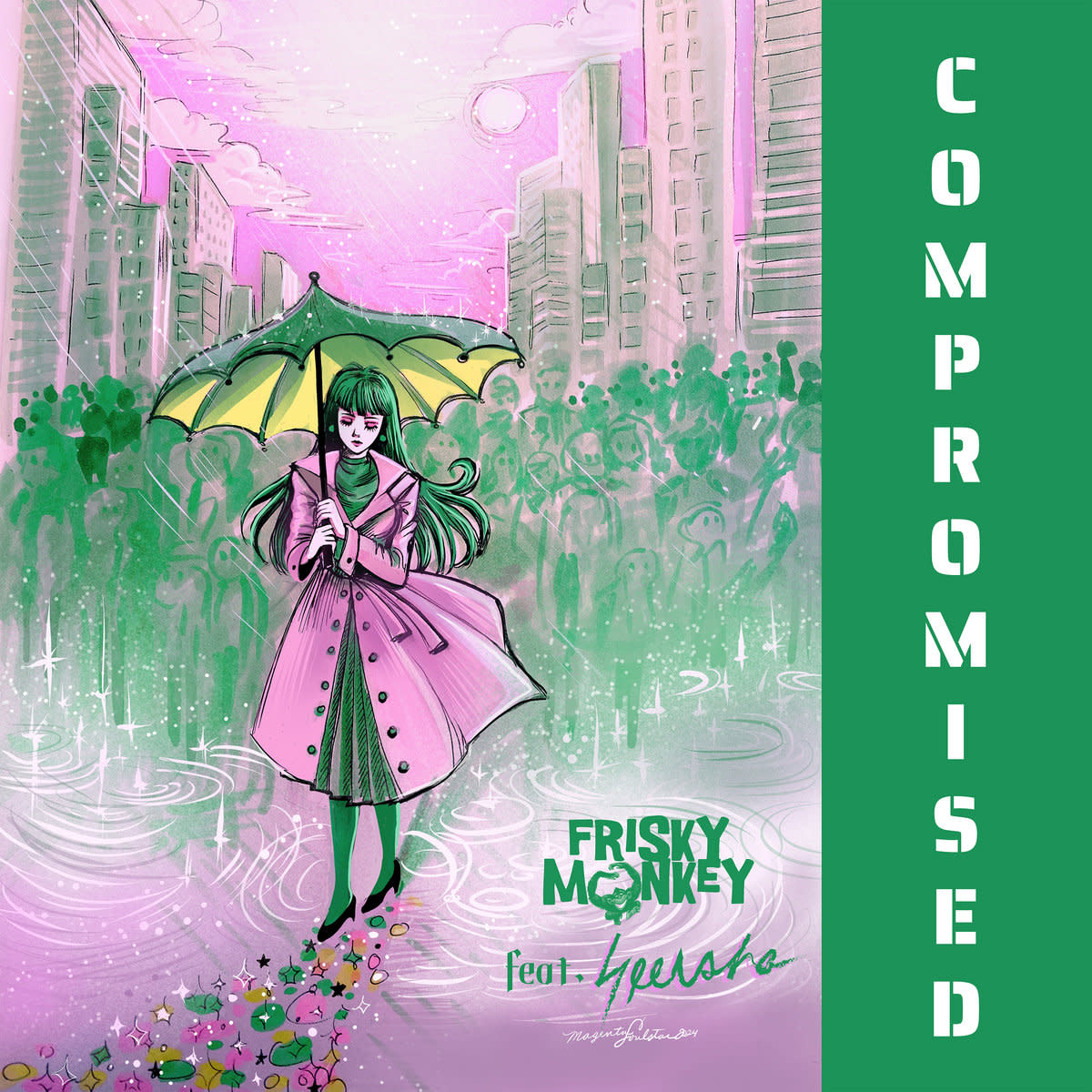 Synthpop Single Review: “Compromised’’ by Frisky Monkey & Seersha
