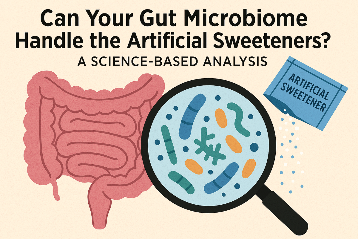 Can Your Gut Microbiome Handle the Artificial Sweeteners? A Science-Based Analysis