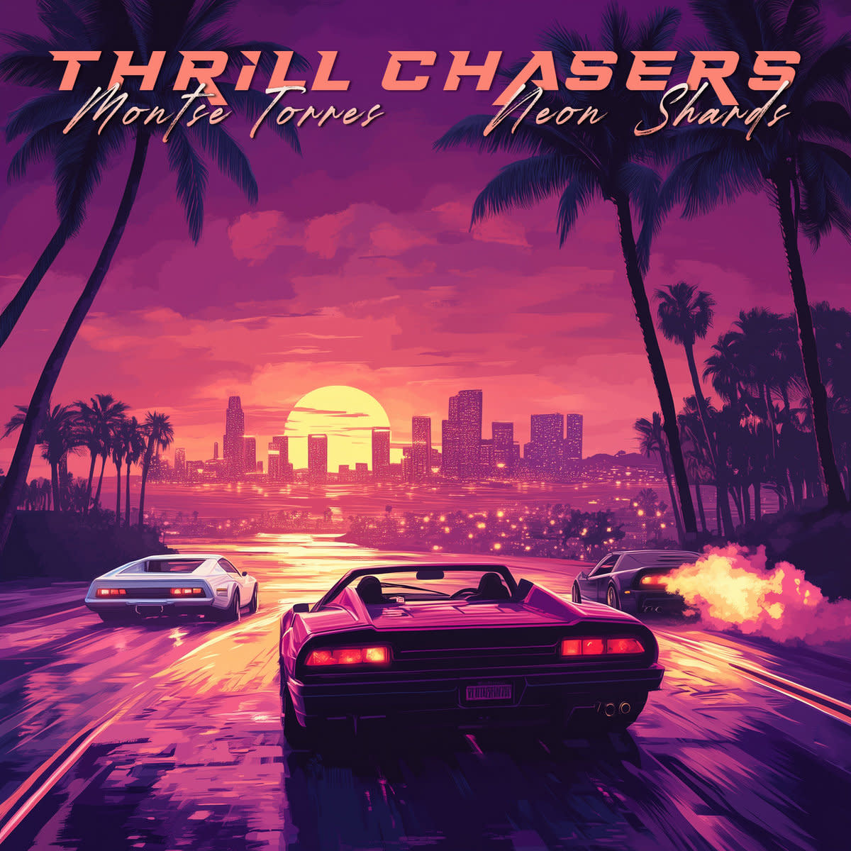 Synth Single Review: “Thrill Chasers’’ by Montse Torres and Neon Shards