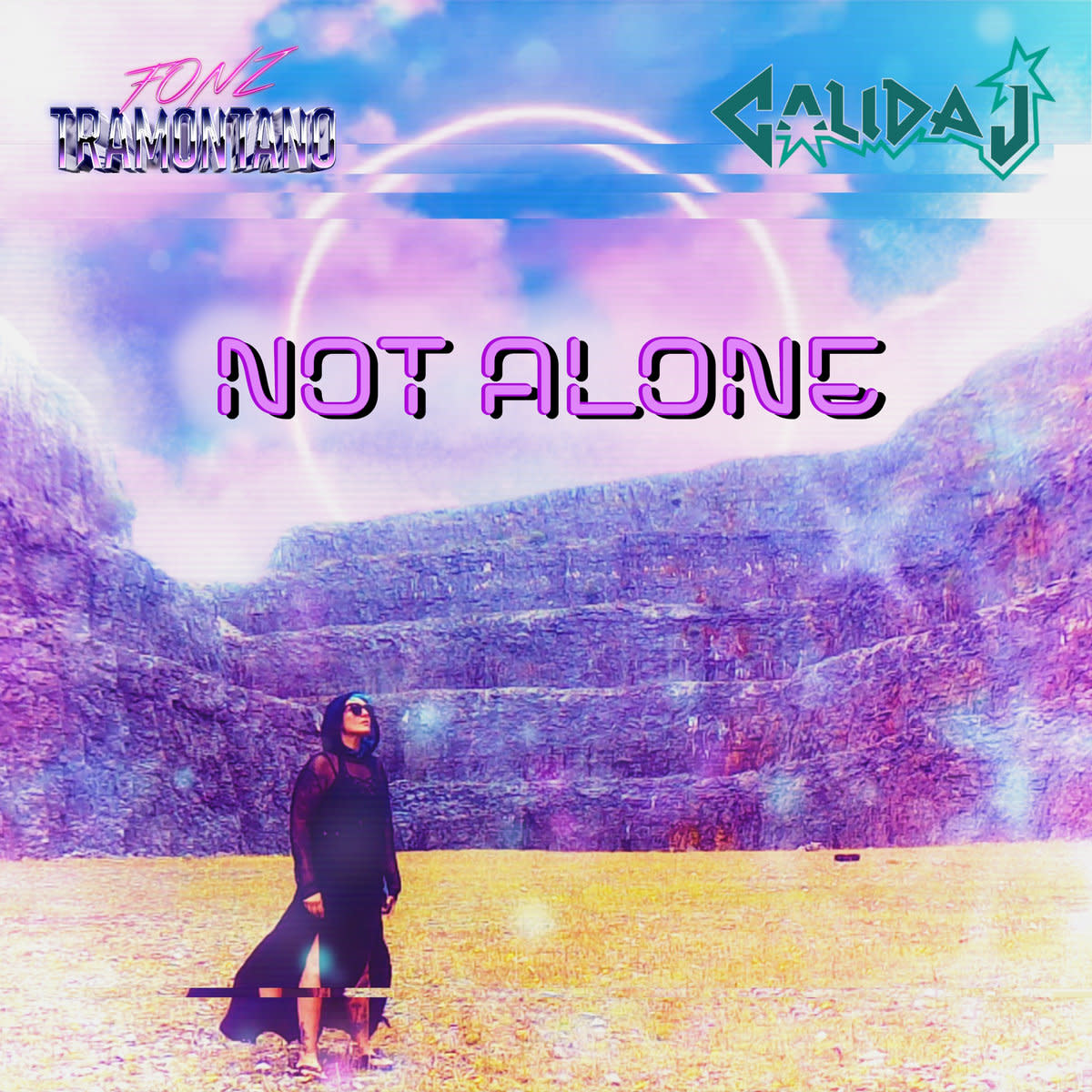 Synth Single Review: “Not Alone’’ by Fonz Tramontano & Calida J