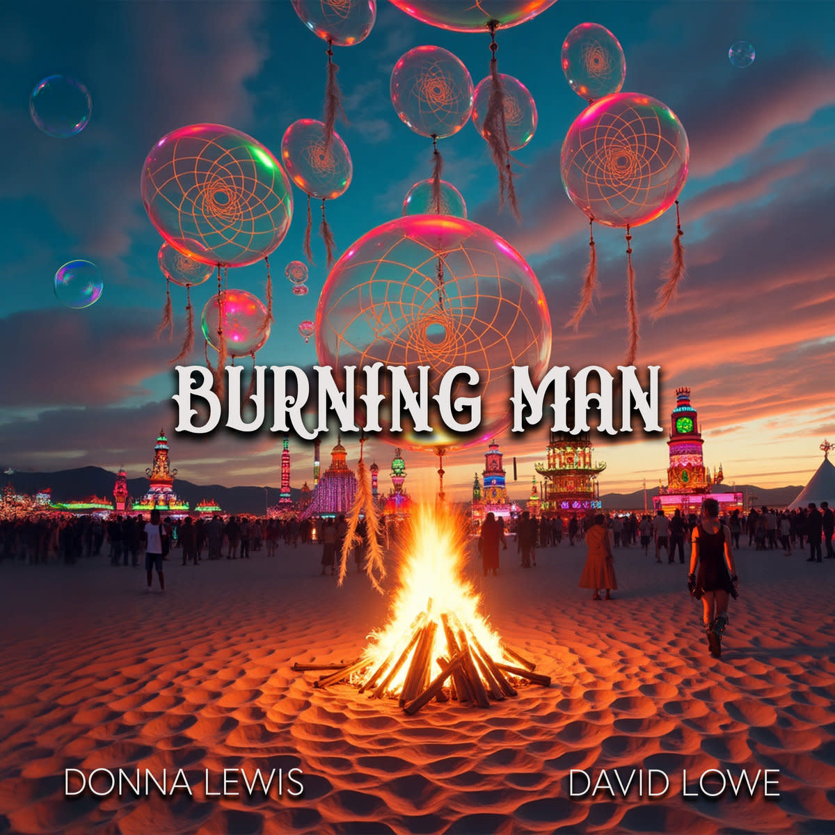 Synth Single Review: “Burning Man’’ by Donna Lewis & David Lowe