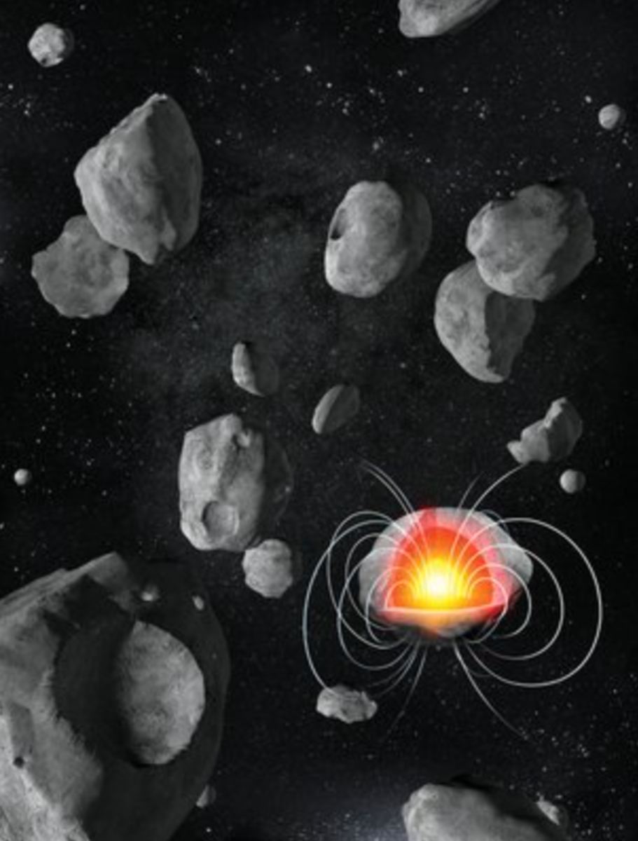 How Do Ancient Magnetic Fields Help Us Understand the Solar System's History?
