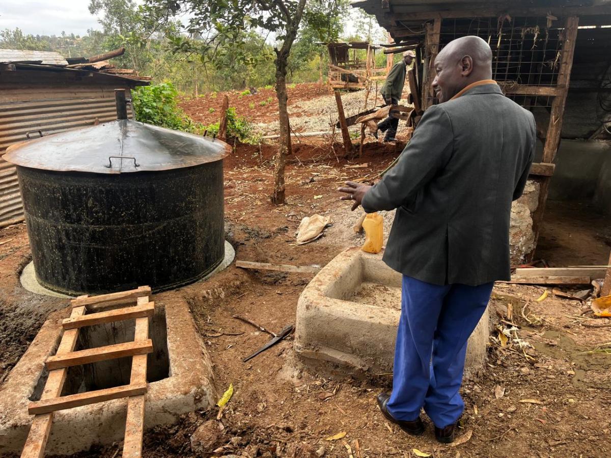 Boniface Rwimbo Kamau- How I Make Good Money Building Bio Gas out of Cow Dung and Pig Poop