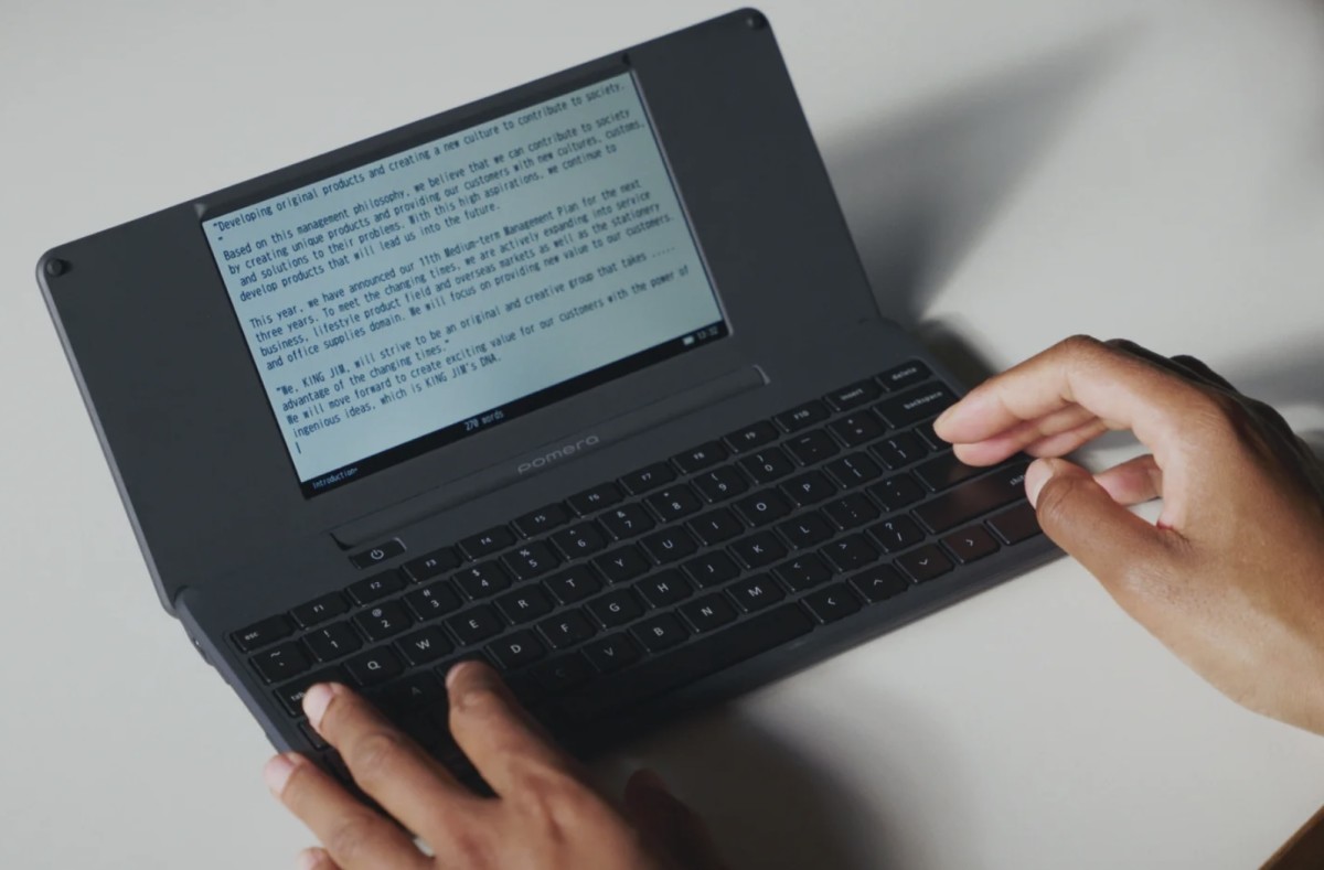 The POMERA Is Distraction Free Writing