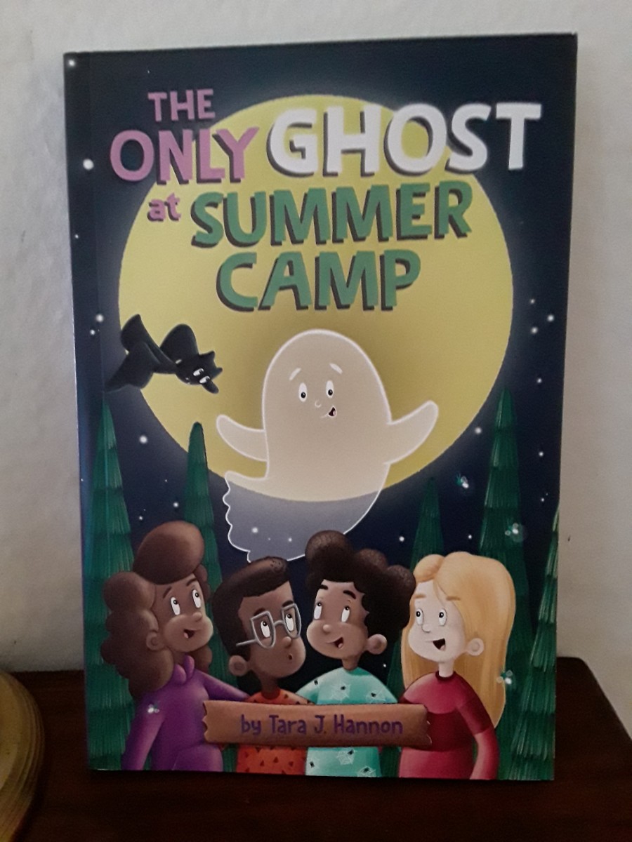 Little Ghost Visits Summer Camp and School in 2 Fun to Read Chapter Books