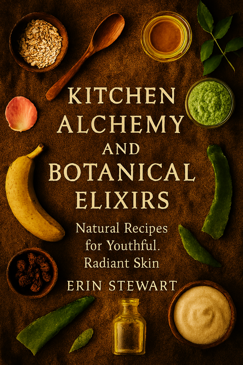 Kitchen Alchemy and Botanical Elixirs: Natural Recipes for Youthful, Radiant Skin