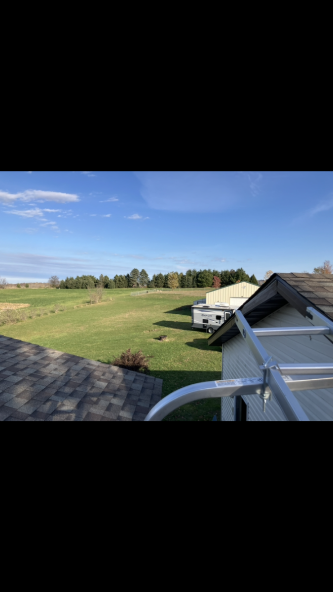 I Finally had the Courage to Climb up on my Roof Again!